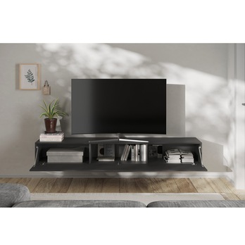 TV komoda SNAKE 6 šedá matná 4
