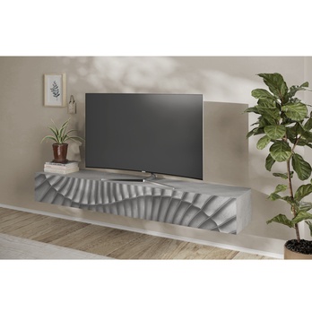 TV komoda SNAKE 6 cementová 3