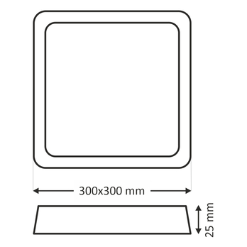 Stropní svítidlo SOFI přírodní, šířka 30 cm 10