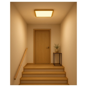 Stropní svítidlo SOFI přírodní, šířka 40 cm 3