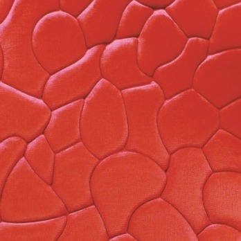 Koupelnová předložka SOFT 3 červená, 50x80 cm 2