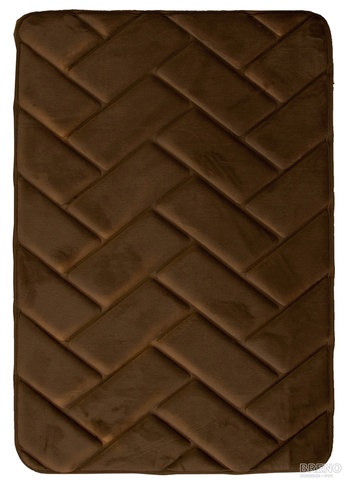 Koupelnová předložka SOFT 4 kávová, 50x80 cm 2