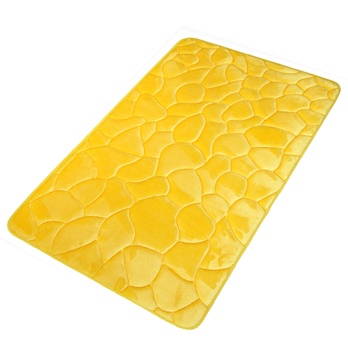Koupelnová předložka SOFT 9 žlutá, 50x80 cm 1