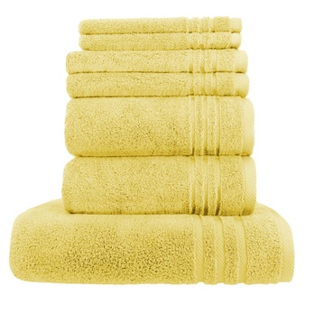Osuška SOFT COTTON 70 světle žlutá, 70x140 cm 1