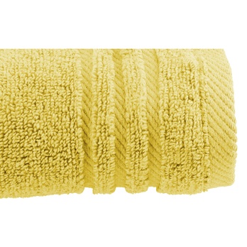 Osuška SOFT COTTON 70 světle žlutá, 70x140 cm 2