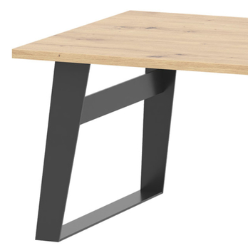 Konferenční stolek SOFT LT15 dub artisan/černá 3