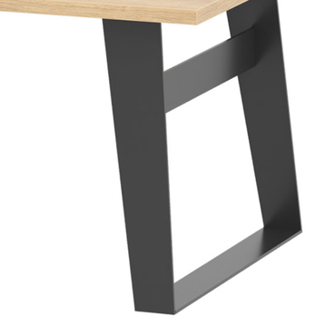 Konferenční stolek SOFT LT15 dub artisan/černá 4