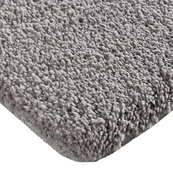 Koupelnová předložka SOFTY  55 stříbrná, 55x65 cm 2