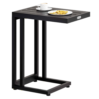 Přístavný stolek SOLED černá 1