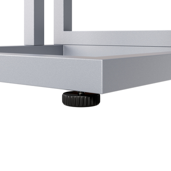 Přístavný stolek SOLED stříbrná/přírodní 5