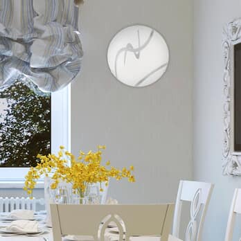 Stropní svítidlo SOLEY bílá, průměr 30 cm 1