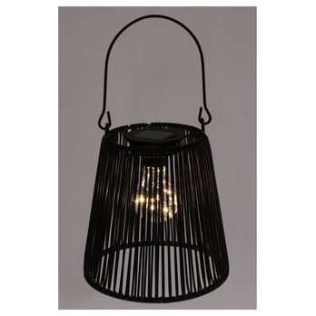 Stolní solární lampa SOLIS černá 1