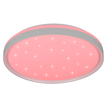 Stropní LED RGB svítidlo SOLIT bílá 9