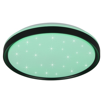 Stropní LED RGB svítidlo SOLIT černá/bílá 11