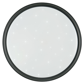 Stropní LED RGB svítidlo SOLIT černá/bílá 16