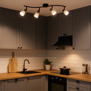 Bodové svítidlo SOMA černá/bílá 1