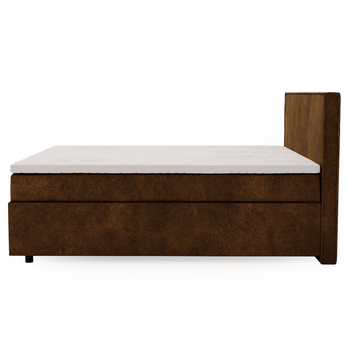 Postel boxspring SONIA PLUS hnědá, 180x200 cm 5