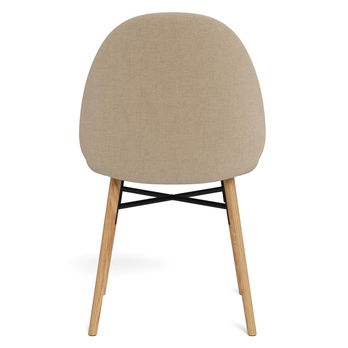 Jídelní židle SOPHIA béžová/matný dub 2