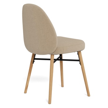 Jídelní židle SOPHIA béžová/matný dub 3