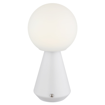 Venkovní stolní lampa SORA bílá 4