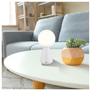 Venkovní stolní lampa SORA bílá 8
