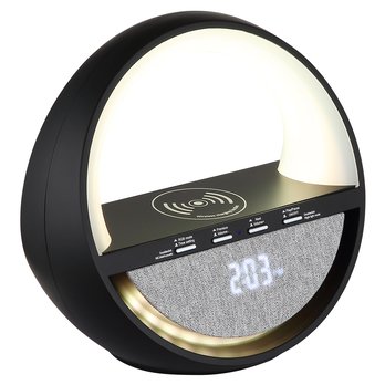 Stolní lampa s reproduktorem  SOUNDRA černá 5