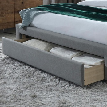 Postel SOUSAN šedá, 160x200 cm 2