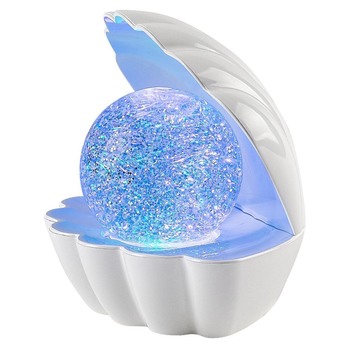 Dekorační stolní lampa SPARKLY bílá 3