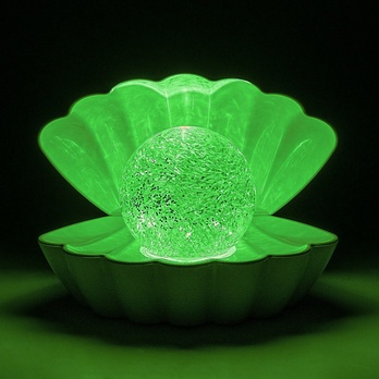 Dekorační stolní lampa SPARKLY bílá 6