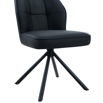 Jídelní židle SPARTIA černá 7