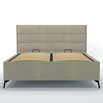 Postel s roštem SPECTRAL 1 šedobéžová, 160x200 cm 3