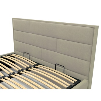 Postel s roštem SPECTRAL 1 šedobéžová, 160x200 cm 4