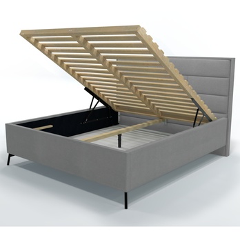 Postel s roštem SPECTRAL 2 šedá, 180x200 cm 2