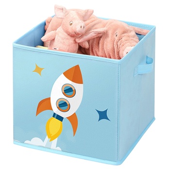 Dětské úložné boxy SPICE modrá, sada 3 ks 3