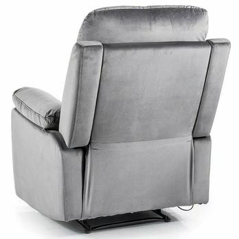 Relaxační křeslo SPINCIR šedá 3