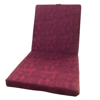 Skládací matrace pro hosty SPIRALY tmavě červená 1