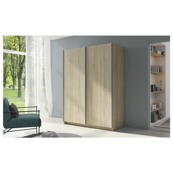 Šatní skříň SPLIT dub sonoma, šířka 180 cm 1