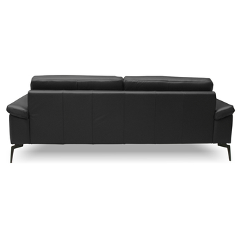 Pohovka SPRING 3-sedák, černá 5