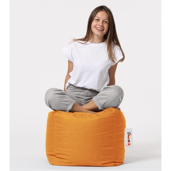 Sedák  SQUARE oranžová 1