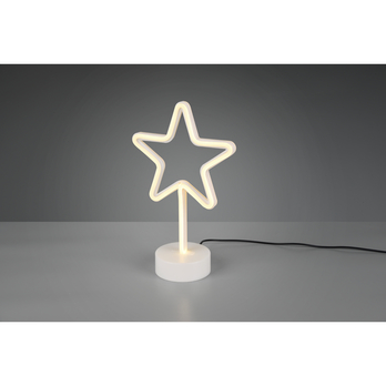 Stolní LED lampa STAR bílá 1