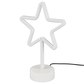 Stolní LED lampa STAR bílá 2