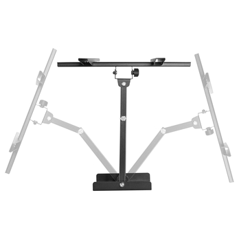 Výsuvný držák na TV STELL SHO 4600 černý kov, polohovatelný, 32"-55" 2