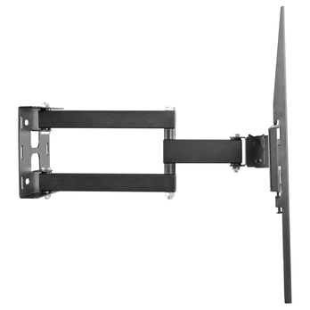 Výsuvný držák na TV STELL SHO 4600 černý kov, polohovatelný, 32"-55" 4
