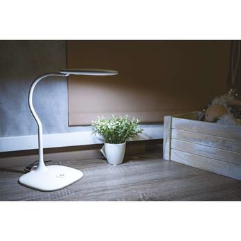 Stolní LED lampa STELLA bílá 1