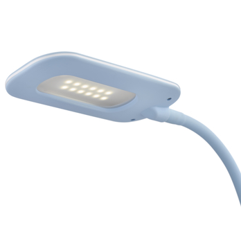Stolní LED lampa STELLA modrá 1