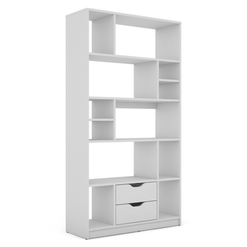 Knihovna STEN 1 bílá 3