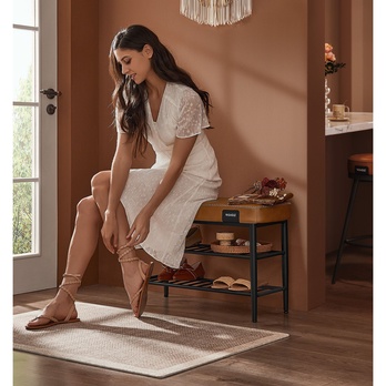 Botníková lavice STITCH 2 hnědá 1