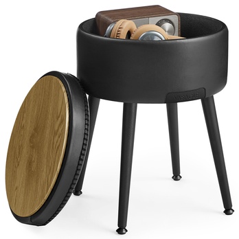 Taburet STITCH 3 černá 3