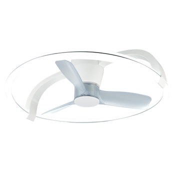 Stropní LED svítidlo s ventilátorem STOCKHOLM bílá 1