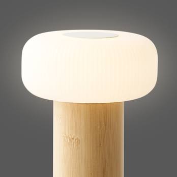 Stolní lampa STOFFURD přírodní/bílá 8